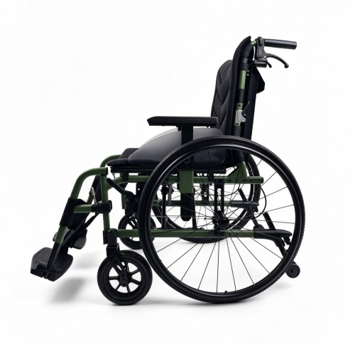 Lightweight aluminum wheelchair FRODO