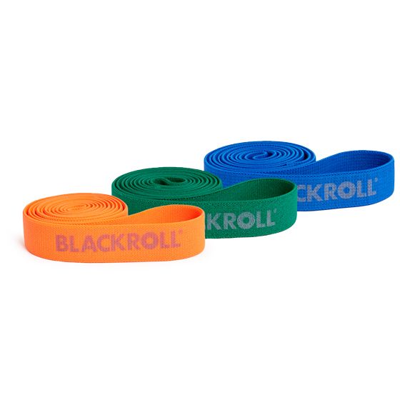 Эластичная лента сопротивления Blackroll Super 104 см, разной силы сопротивления