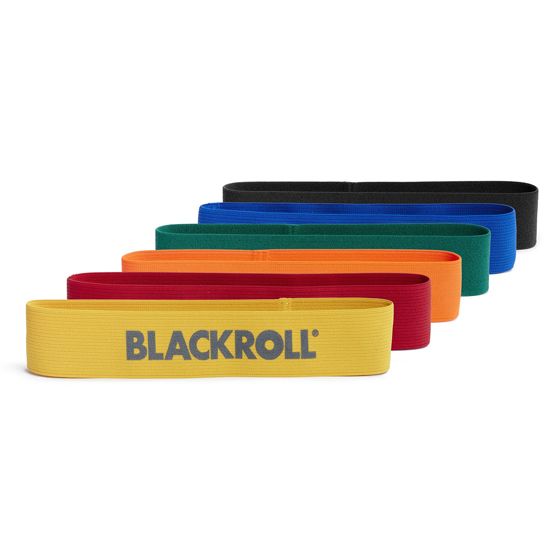 Эластичная лента Blackroll Loop 32 см, разной силы сопротивления, 1 шт.