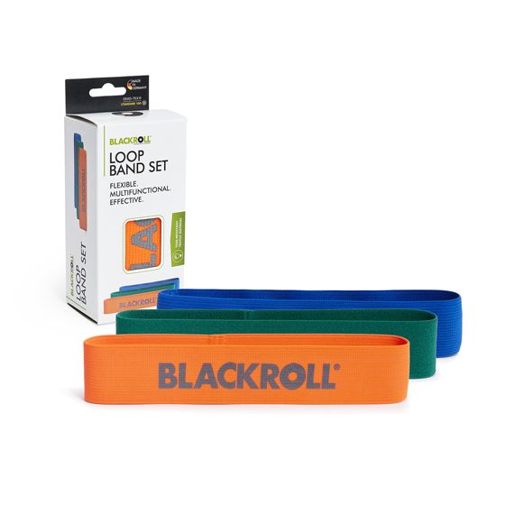 Набор эластичных лент Blackroll Loop, 3 шт.