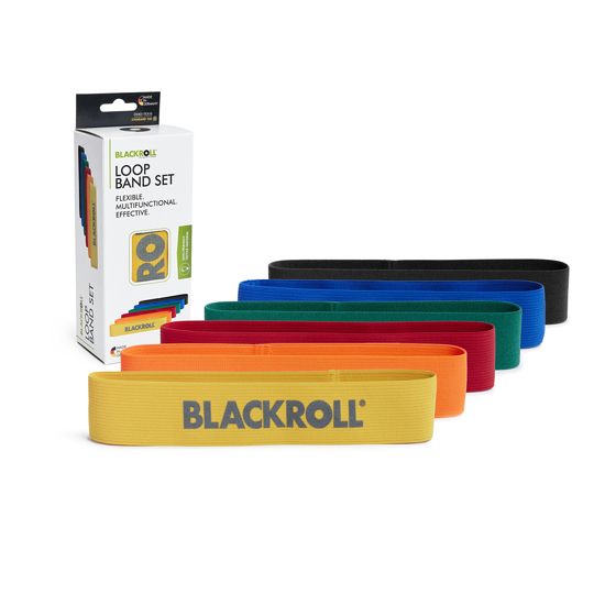 Набор эластичных лент Blackroll Loop, 6 шт.