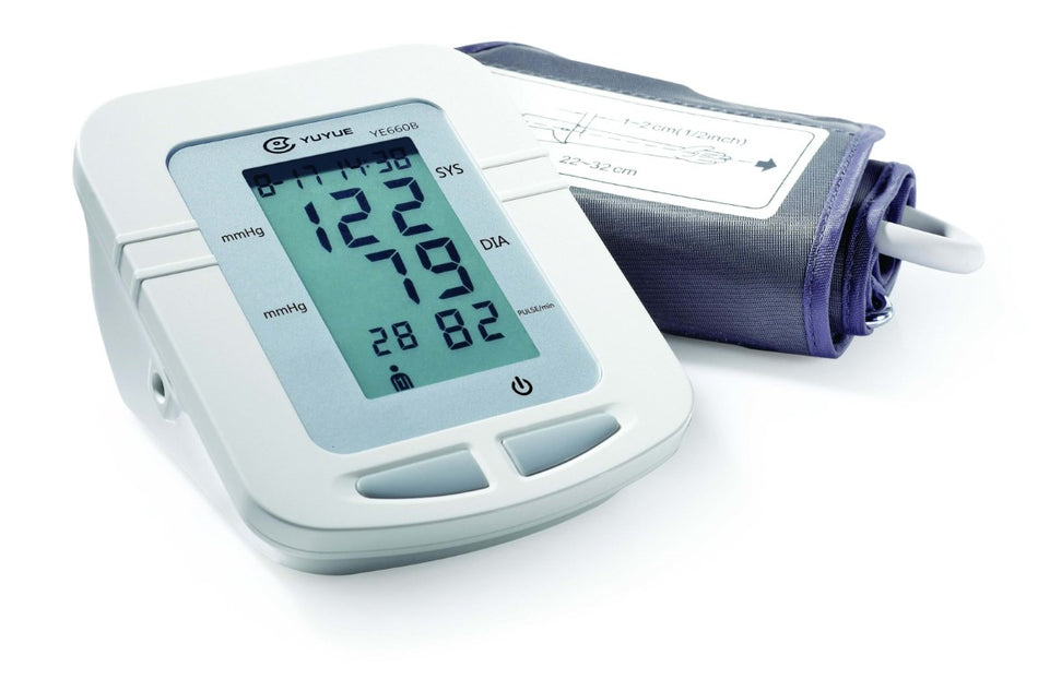 Automatic blood pressure monitor with adapter YUWELL 660B