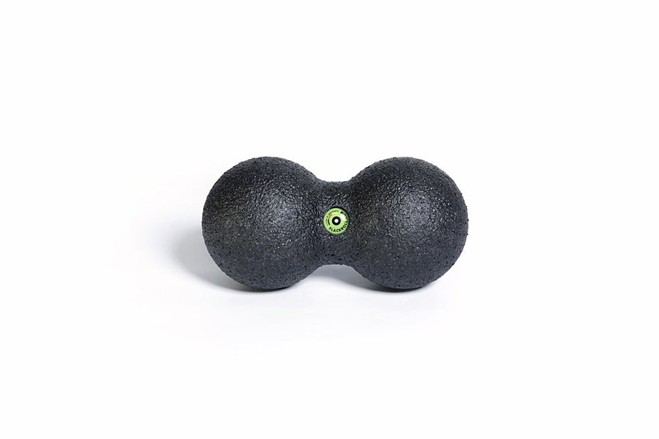 Двойной массажный мяч Blackroll Duoball 8 см, черный