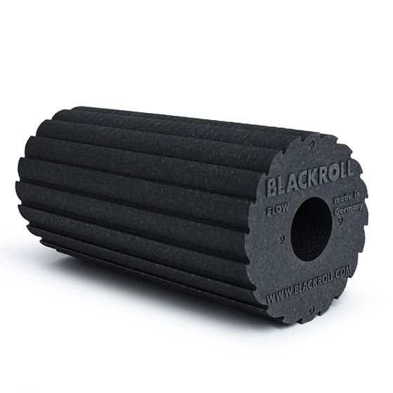 Массажный ролл Blackroll Flow Standard черный, 30 см