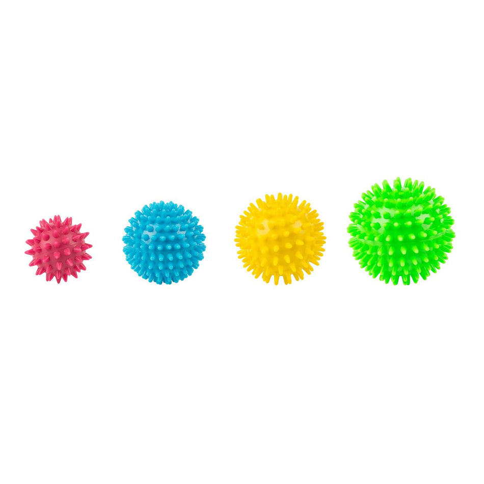 Dygliuoti masažiniai kamuoliukai, 5-8cm skersmens Spiky