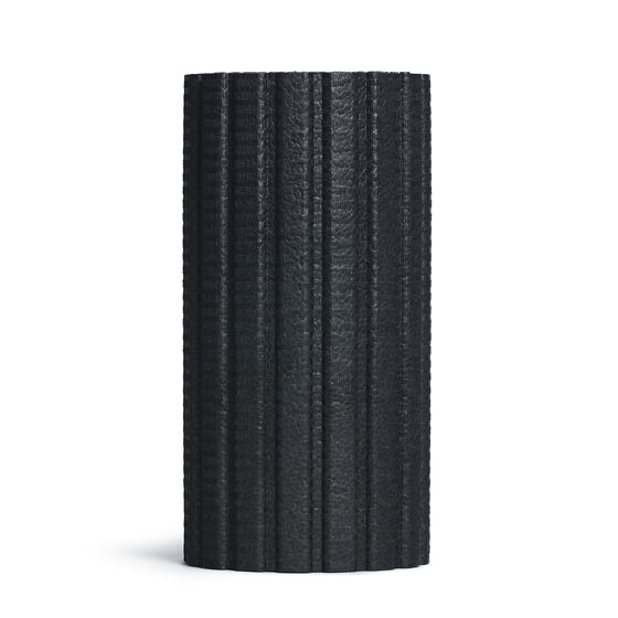 Массажный ролл Blackroll Groove Standard черный, 30 см
