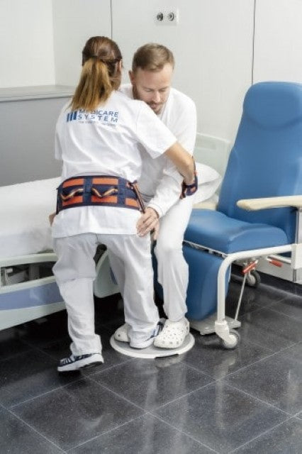 Perkėlimo diržas su šoninėmis rankenomis