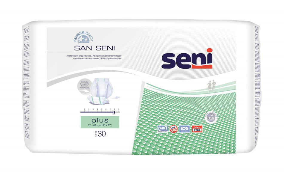 SENI San Plus анатомические прокладки, 30 шт.