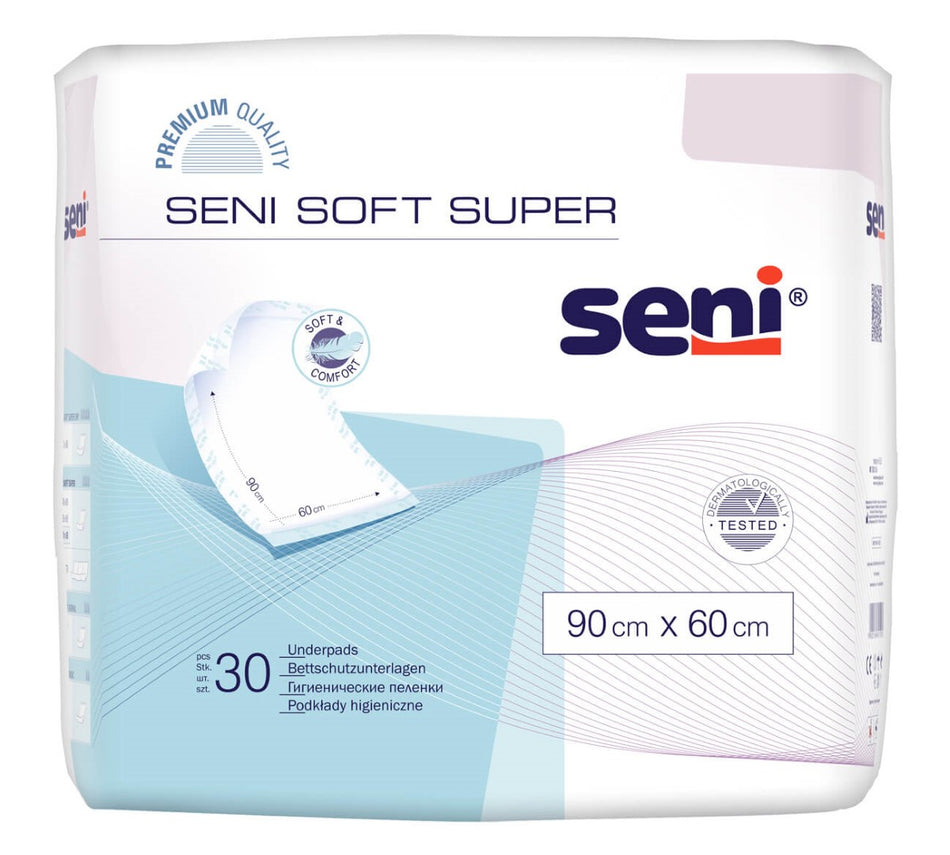 SENI Soft Super гигиенические пелёнки 90x60 см, 30 шт.