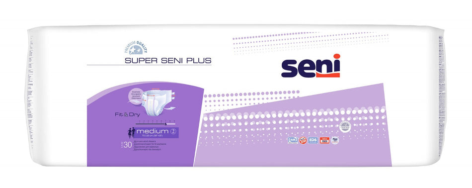 SENI Super Plus Medium анатомические подгузники, 30 шт.