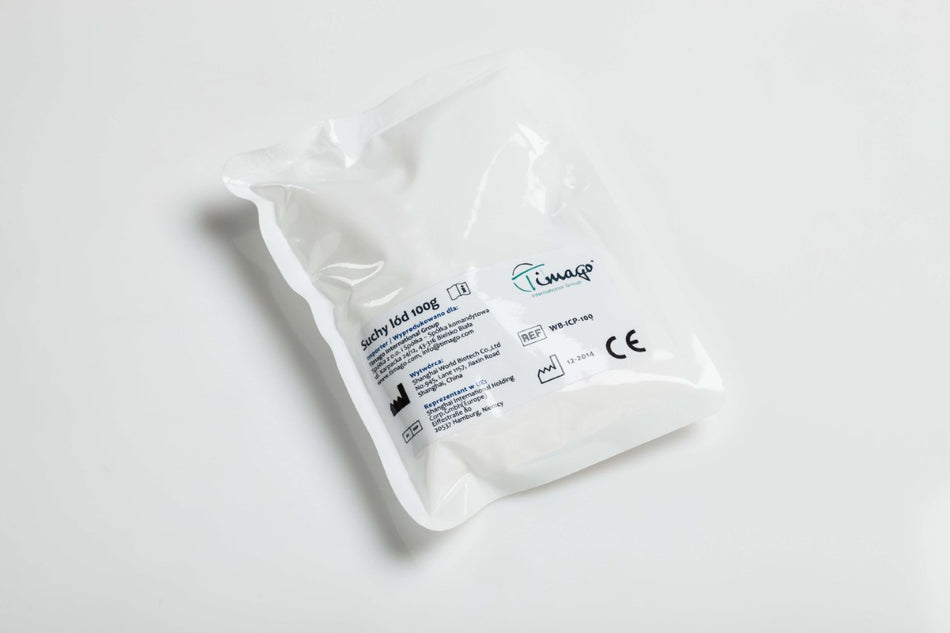 Šaldantis paketas (sausas ledas), vienkartinis 100g