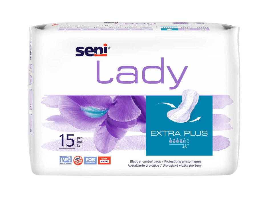 SENI Lady Extra Plus uro protect pads, 15 pcs.