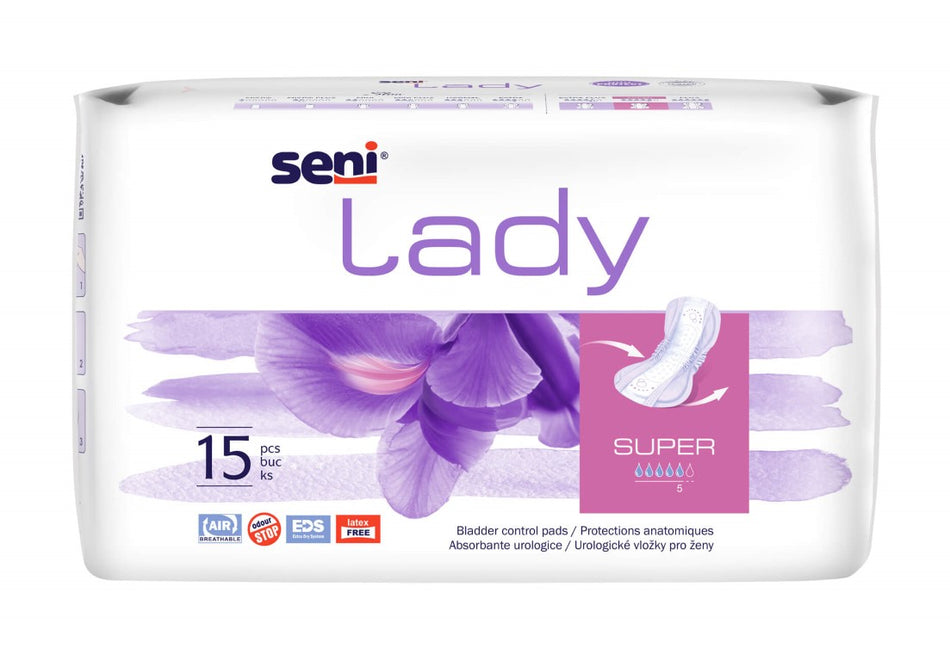 SENI Lady Super uro protect pads, 15 pcs.