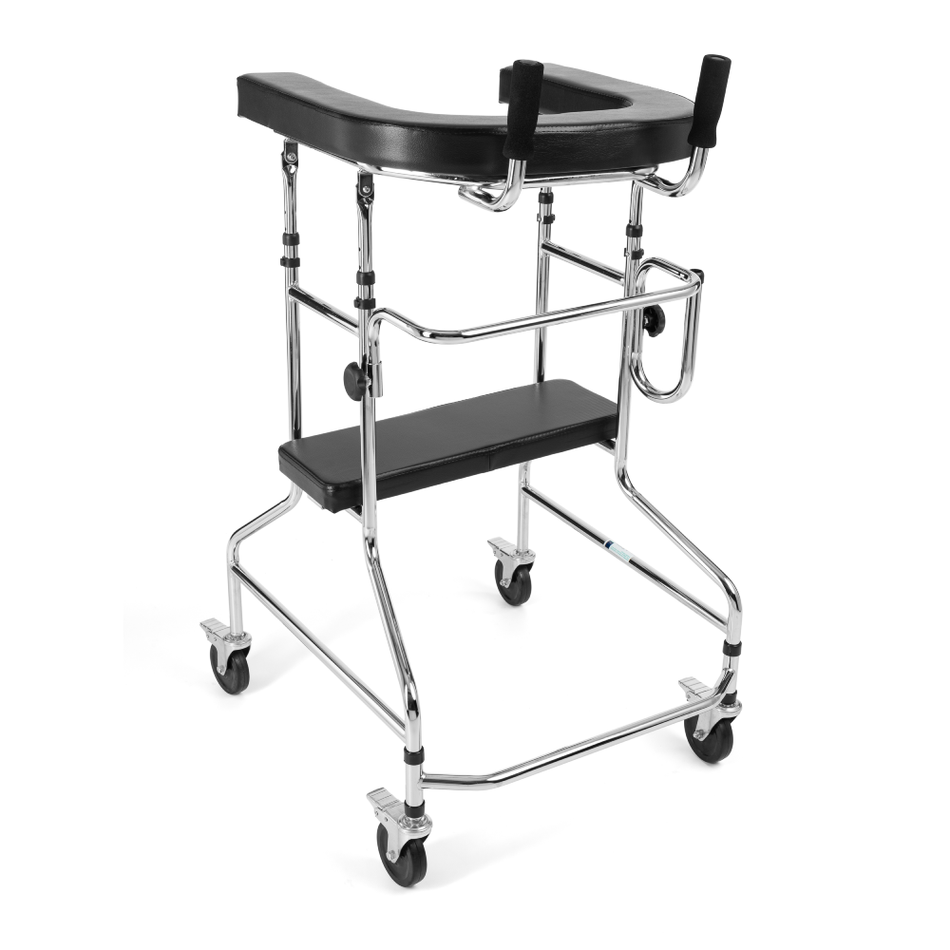 Walker with elbow support