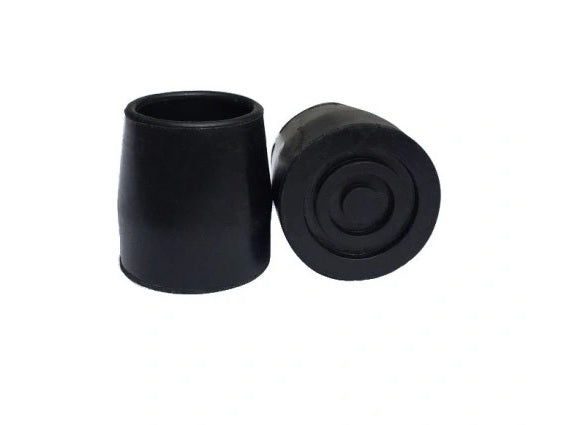 Walker tips, rubber 26mm, 2 pcs.