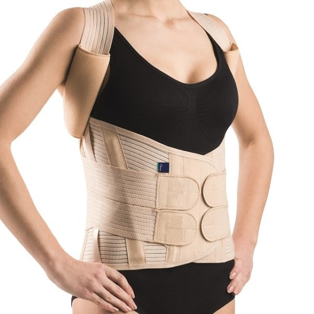 High chest-waist-pelvis support with straps
