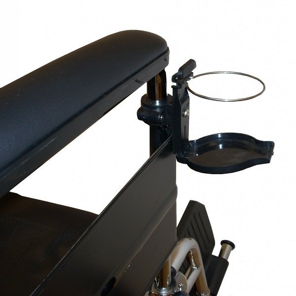 Wheelchair bottle holder