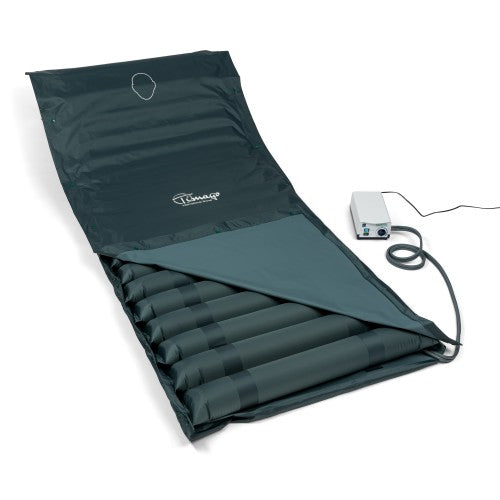 Mattress with compressor for pressure sore prevention and treatment up to 130 kg
