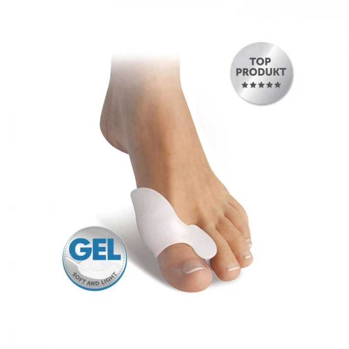 Gelinis didžiojo pėdos piršto įtvaras Hallux valgus, universalus dydis