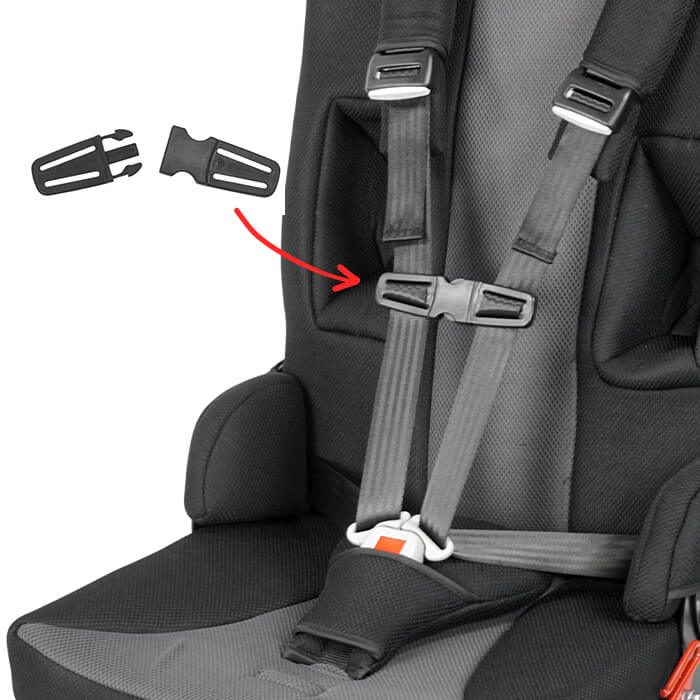 Automobilinės kėdutės diržų segtukas AXKID NEXTKID REHA