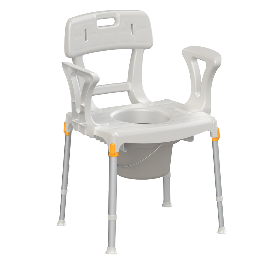 Shower and toilet chair