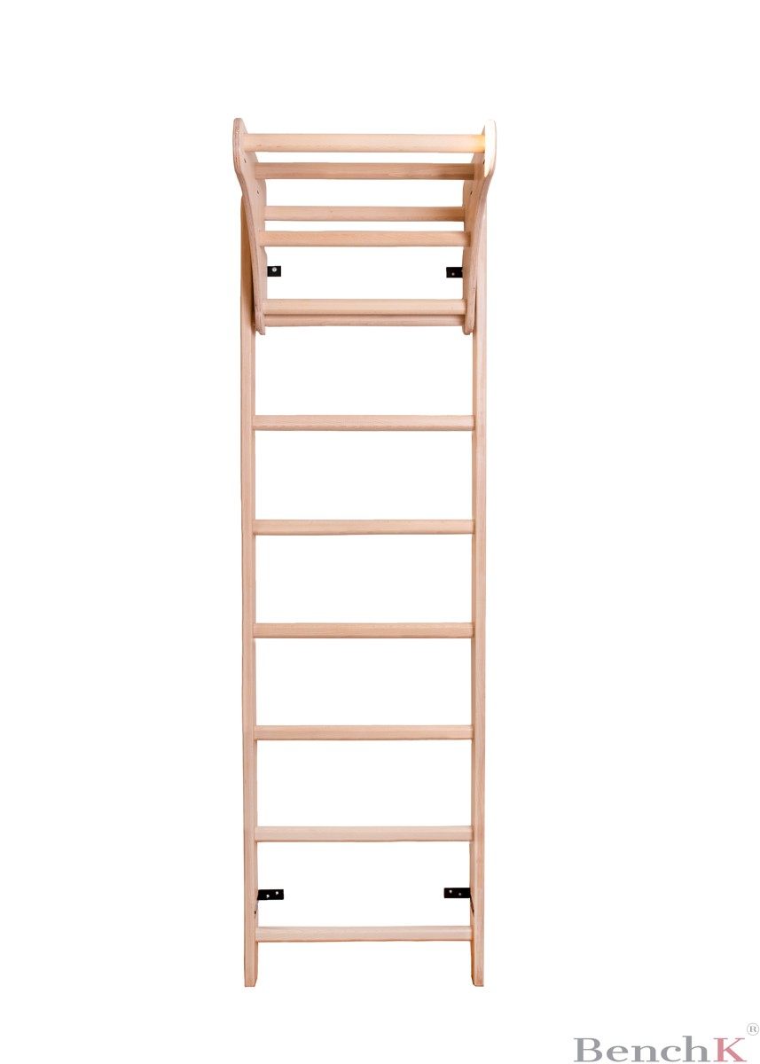 Gymnastics wall bar with wooden crossbar BenchK 111