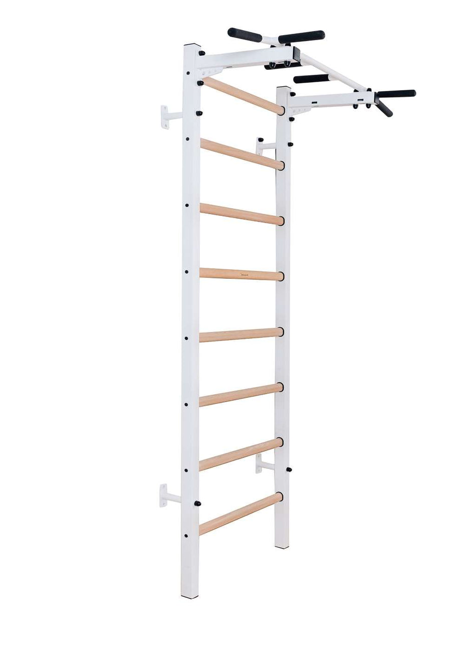Multifunctional gymnastics wall bar with metal pull-up bar BenchK 221W (white)