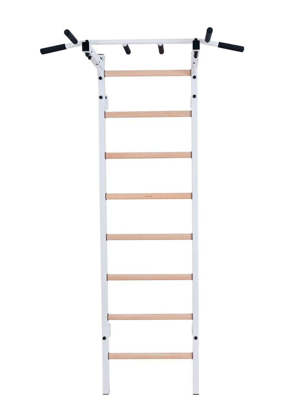 Multifunctional gymnastics wall bar with metal pull-up bar BenchK 221W (white)