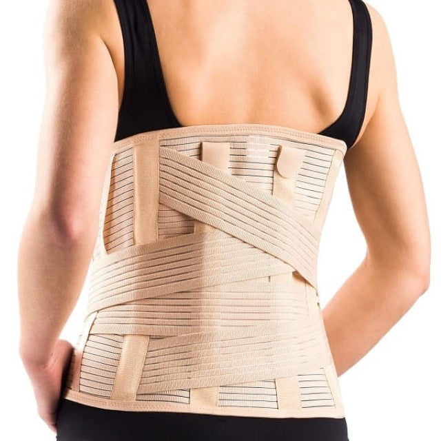 Chest-waist-pelvis support with straps