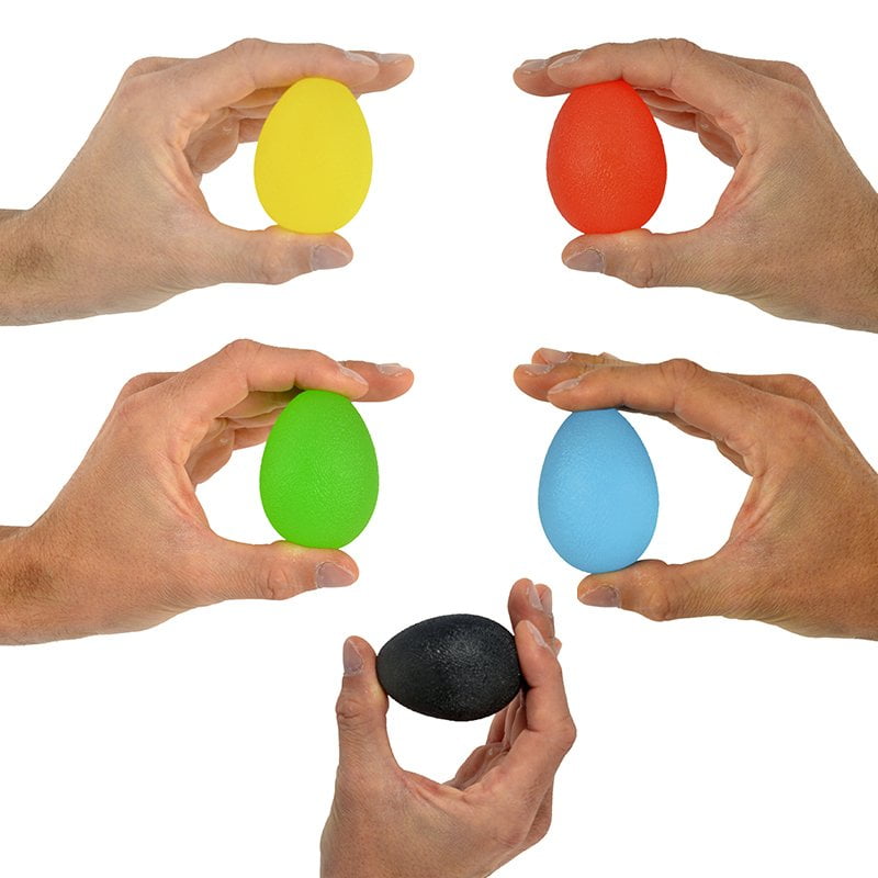 Egg-shaped palm exerciser 1 pc.