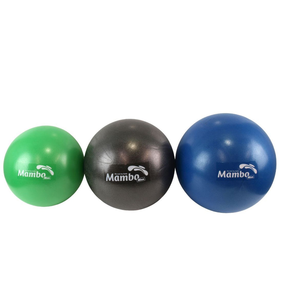 Pilates soft ball 25-27 cm, blue Mambo max