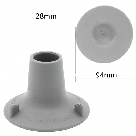 Adhesive nozzle for Bathtim shower seat, 1 pc.