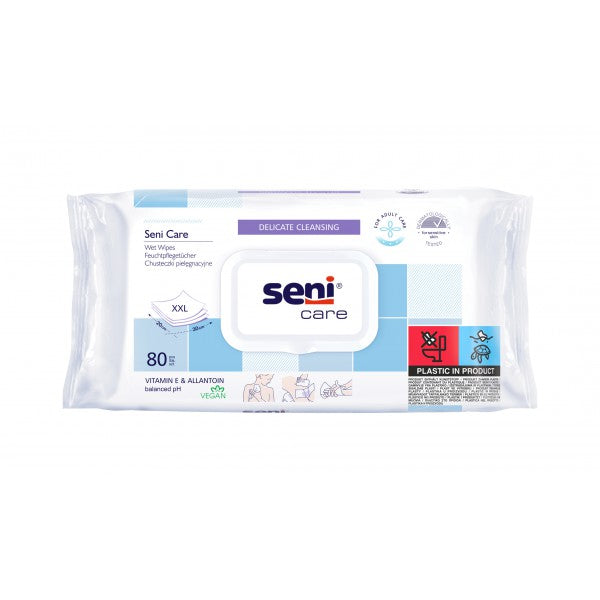 SENI Care drėgnos servetėlės, 80vnt.