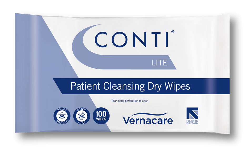 Conti Lite XL Dry Light Wipes, 100 pcs.