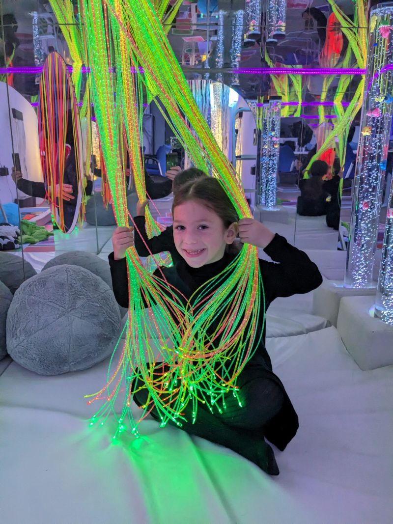 Optical fiber, 100 pcs x 2 m, RGBW colors and remote control
