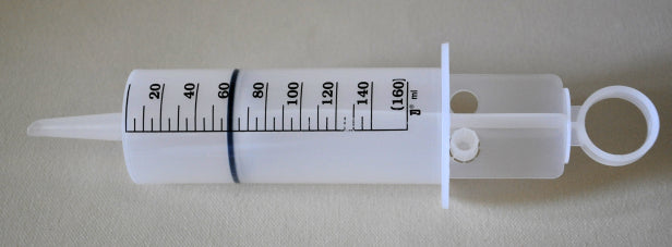 Švirkštas kateterio, 3 dalių, su adapteriu, vienkartinis 140 - 160ml 1vnt.