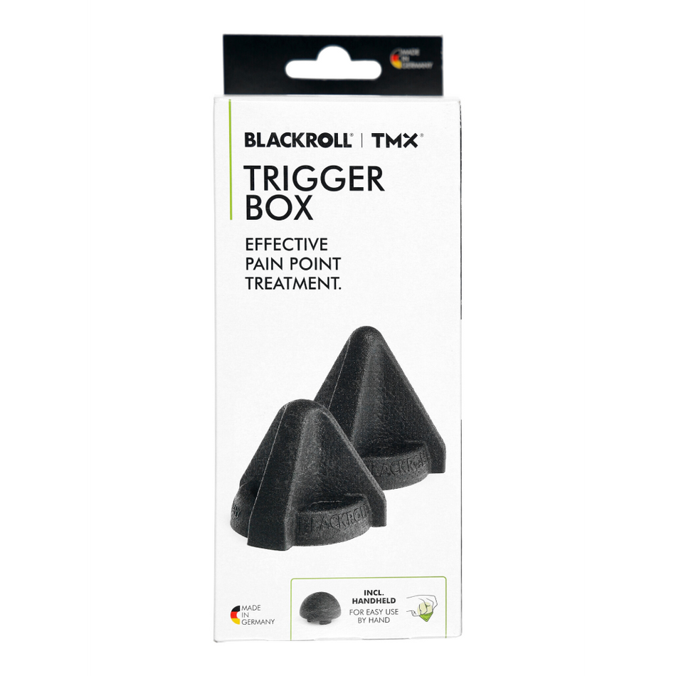 Masažo rinkinys BLACKROLL TRIGGER SET, juodas 3vnt.