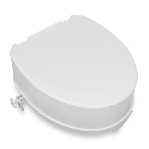 15 cm raised toilet seat with lid