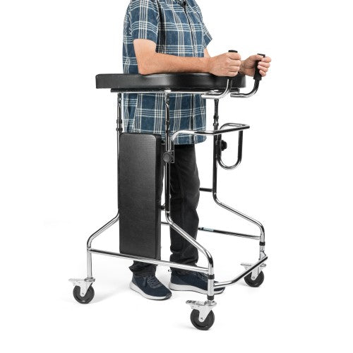 Walker with elbow support