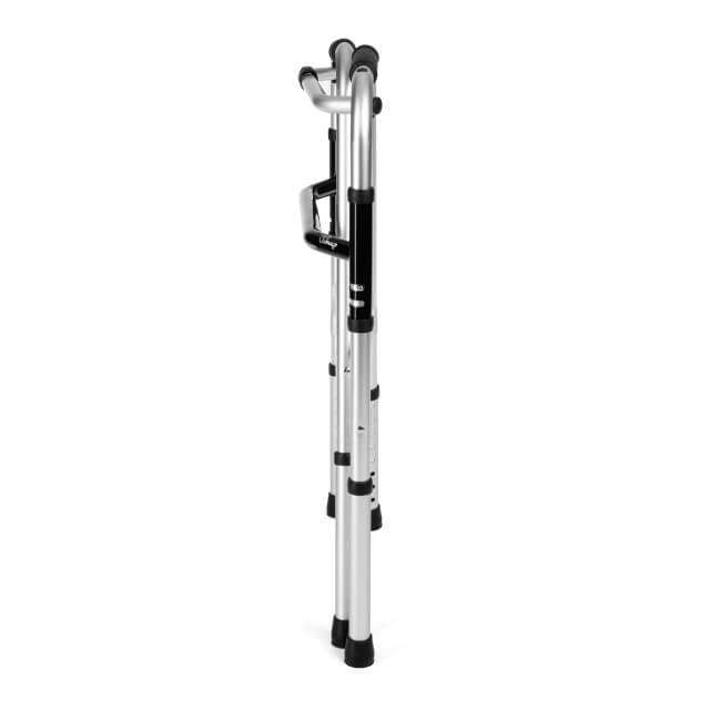 Two-in-one, step-through stroller